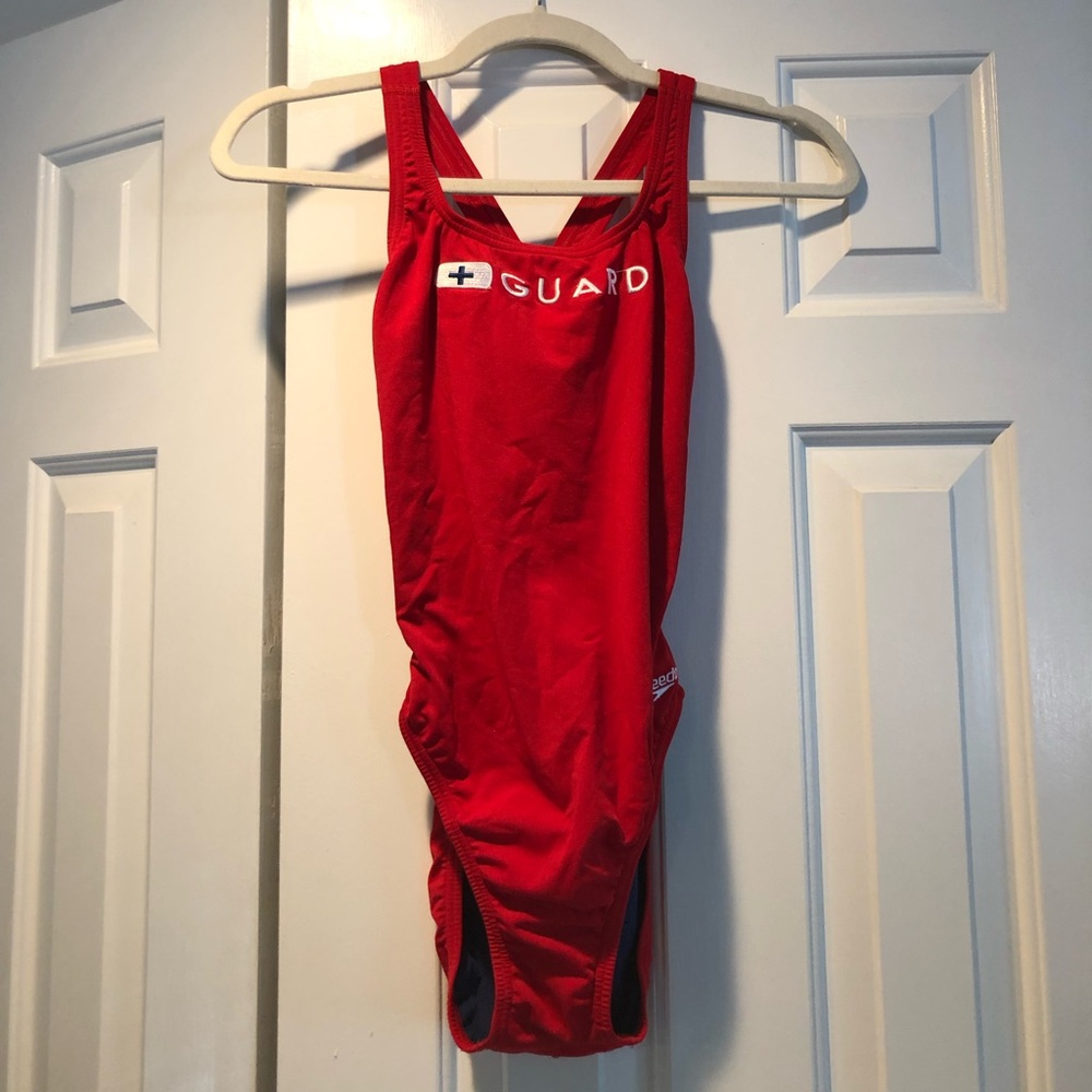 Speedo Endurance Lite lifeguard bathing suit size 34